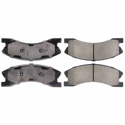 Centric Parts Disc Brake Pad Set Fleet Performance with Para-aramid friction compounds 306.09450