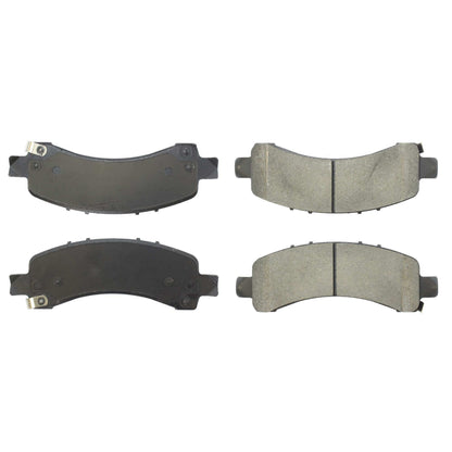 Centric Parts Disc Brake Pad Set Fleet Performance with Para-aramid friction compounds 306.09740
