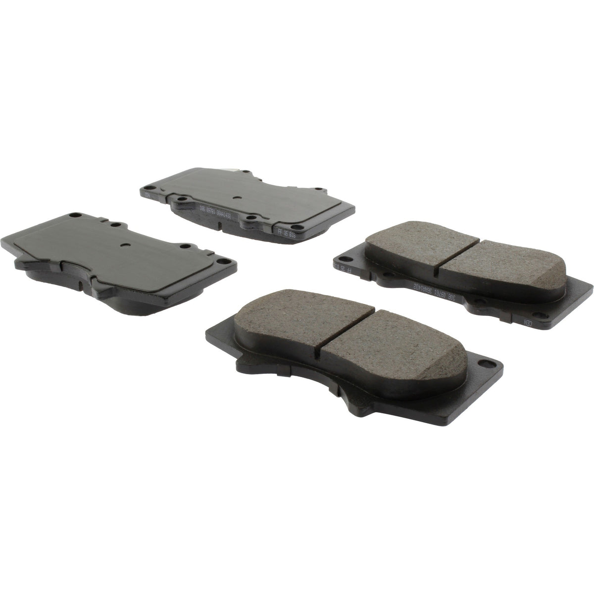 Centric Parts Disc Brake Pad Set Fleet Performance with Para-aramid friction compounds 306.09761