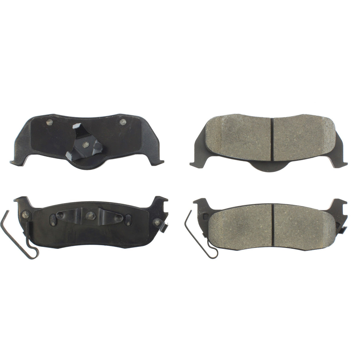 Centric Parts Fleet Performance Brake Pads with Hardware 306.10410
