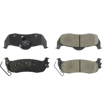 Centric Parts Fleet Performance Brake Pads with Hardware 306.10410