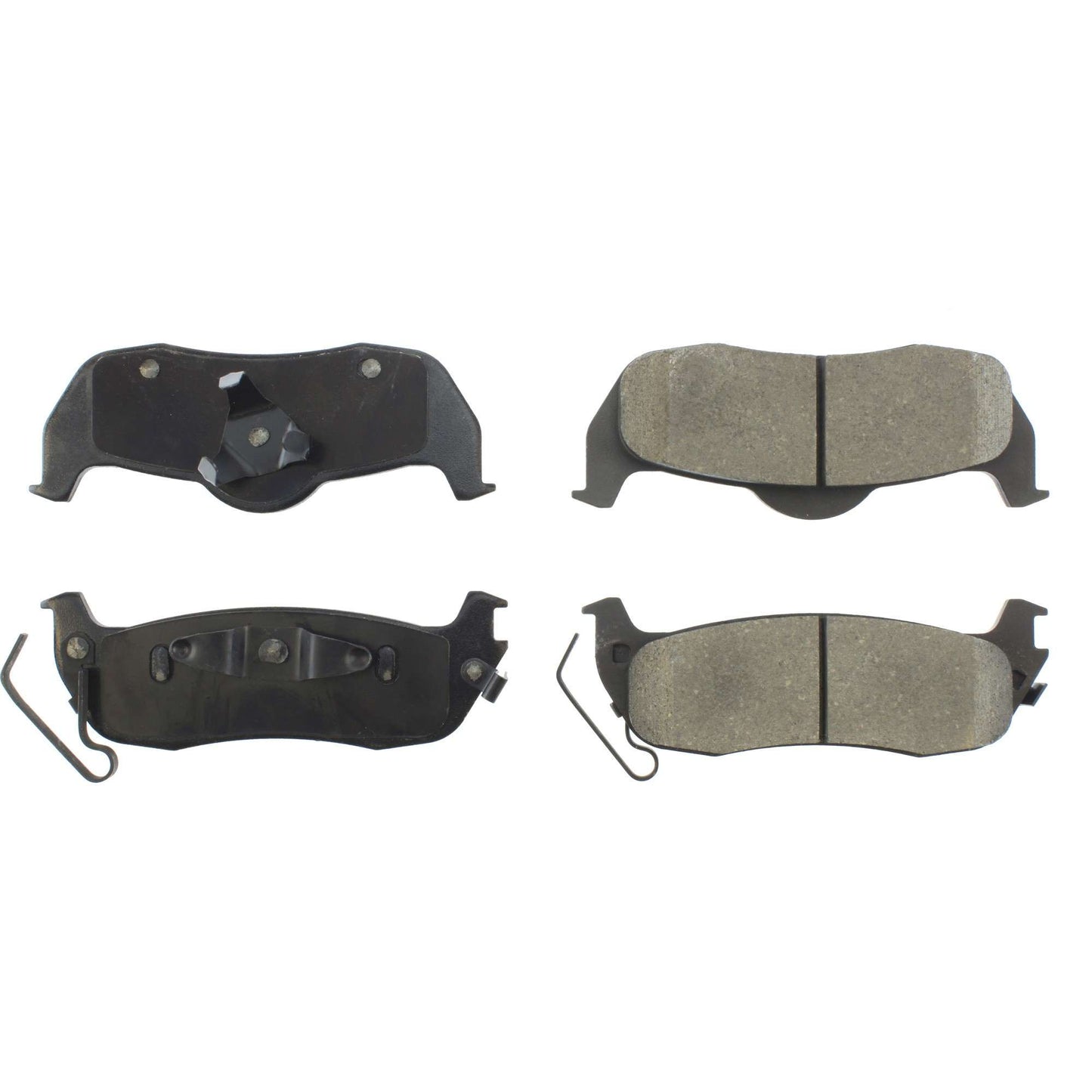 Centric Parts Disc Brake Pad Set Fleet Performance with Para-aramid friction compounds 306.10410