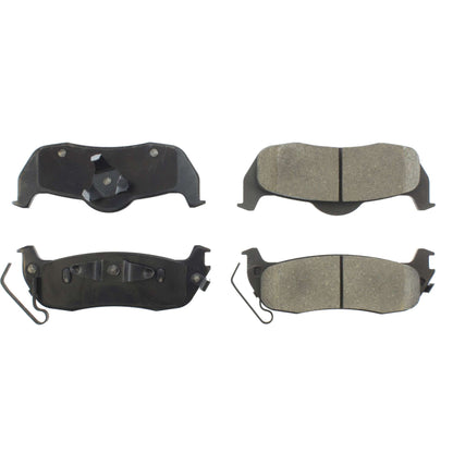 Centric Parts Disc Brake Pad Set Fleet Performance with Para-aramid friction compounds 306.10410
