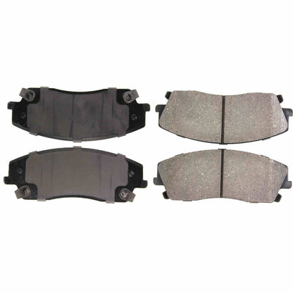 Centric Parts Disc Brake Pad Set Fleet Performance with Para-aramid friction compounds 306.10560