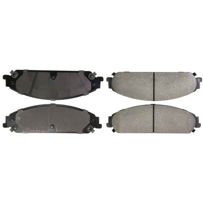 Centric Parts Disc Brake Pad Set Fleet Performance with Para-aramid friction compounds 306.10580
