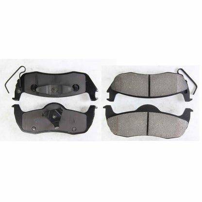 Centric Parts Disc Brake Pad Set Fleet Performance with Para-aramid Friction 306.10870