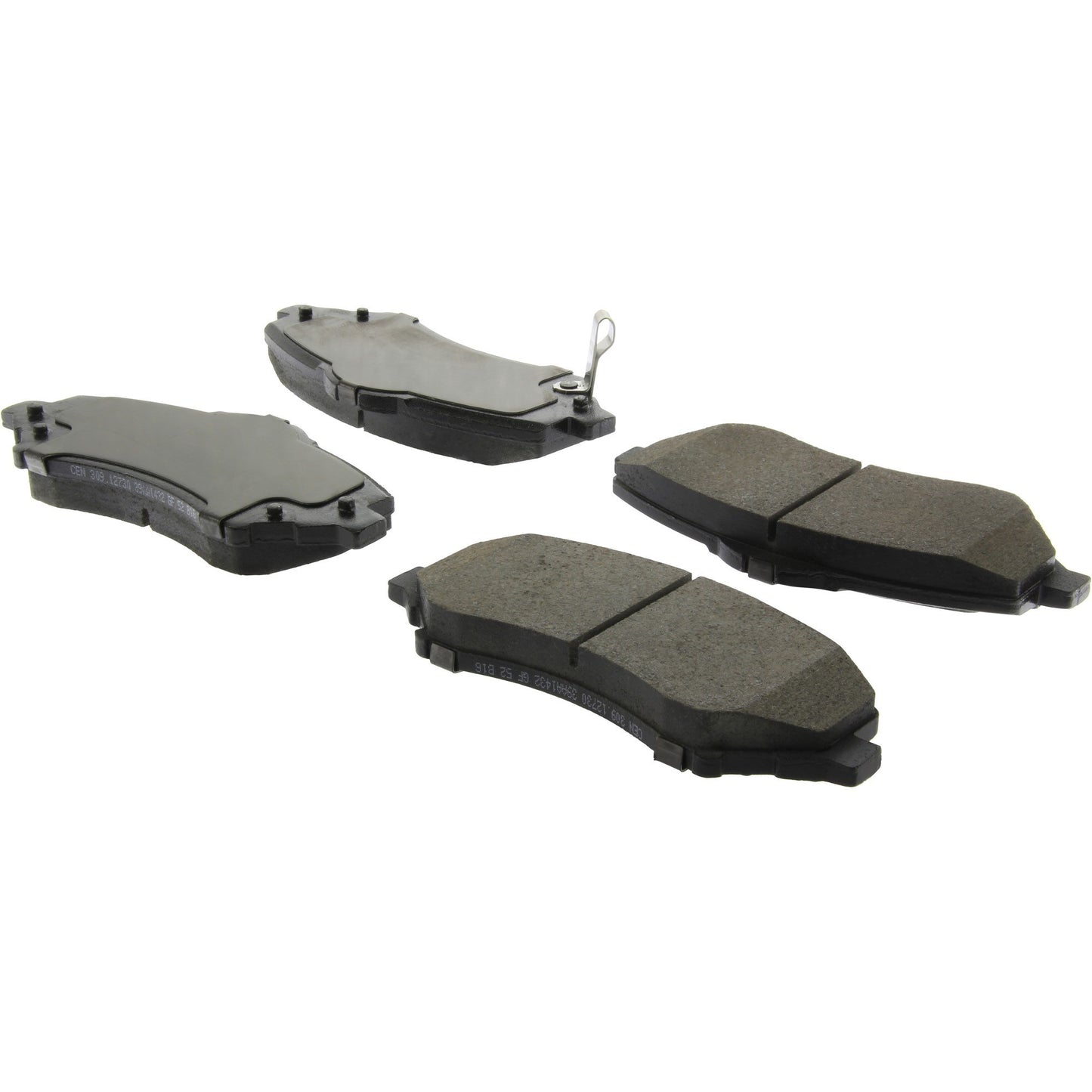 Centric Parts Fleet Performance Brake Pads with Hardware 306.12730