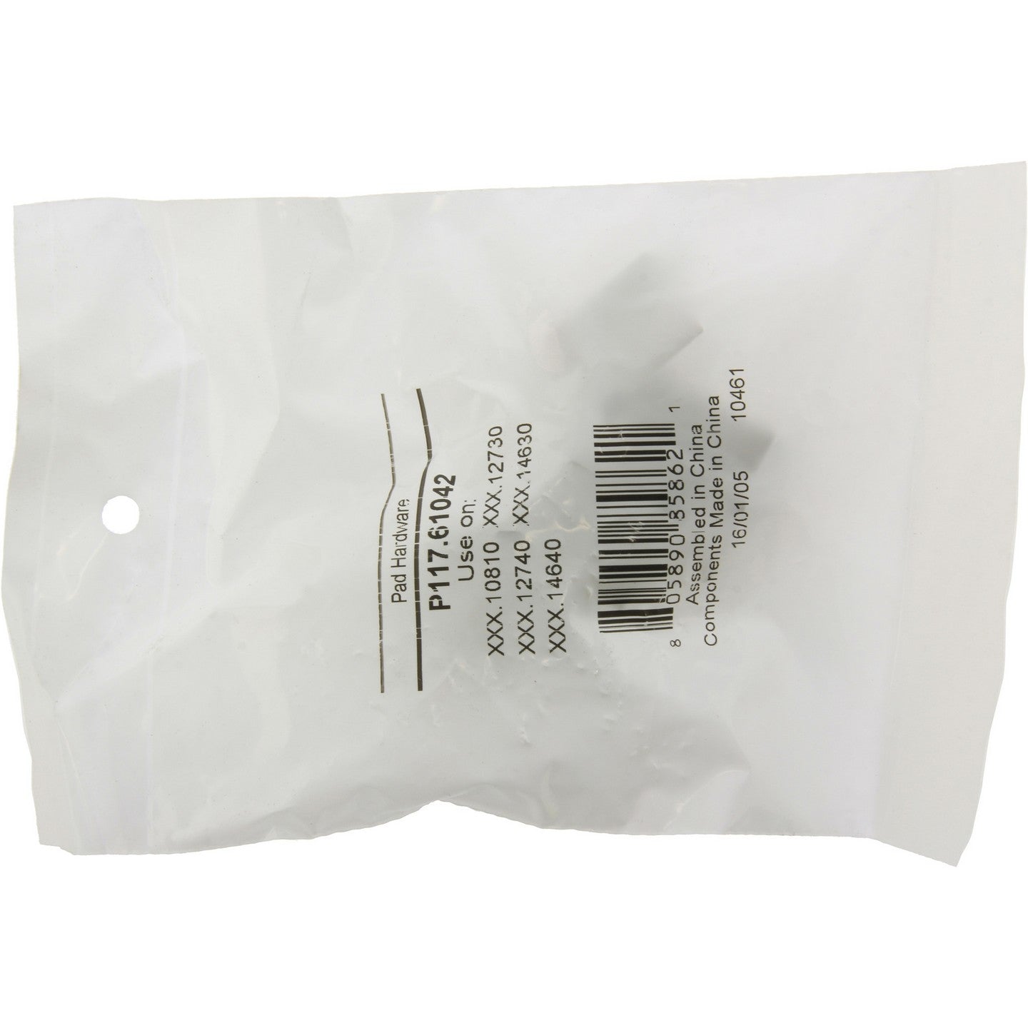 Centric Parts Fleet Performance Brake Pads with Hardware 306.12730