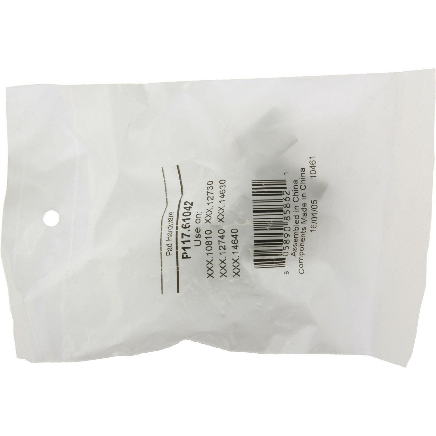 Centric Parts Fleet Performance Brake Pads with Hardware 306.12730