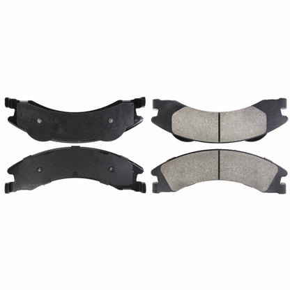 Centric Parts Disc Brake Pad Set Fleet Performance with Para-aramid friction compounds 306.13290