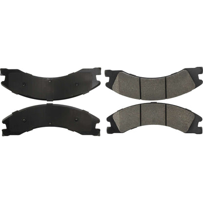 Centric Parts Disc Brake Pad Set Fleet Performance with Para-aramid friction compounds 306.13300