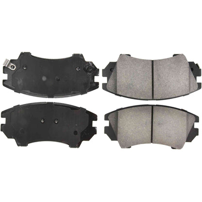 Centric Parts Disc Brake Pad Set Fleet Performance with Para-aramid friction compounds 306.14040