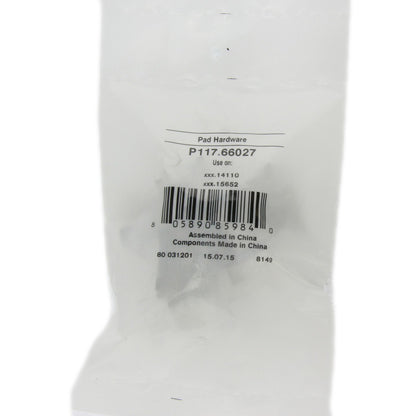 Centric Parts Fleet Performance Brake Pads with Hardware 306.14110
