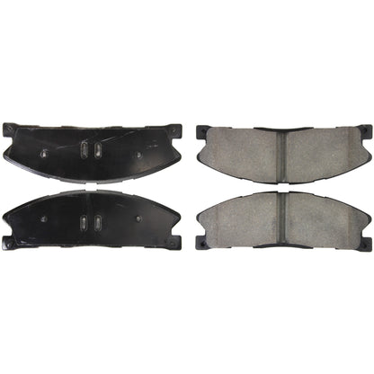 Centric Parts Disc Brake Pad Set Fleet Performance with Para-aramid friction compounds 306.16110