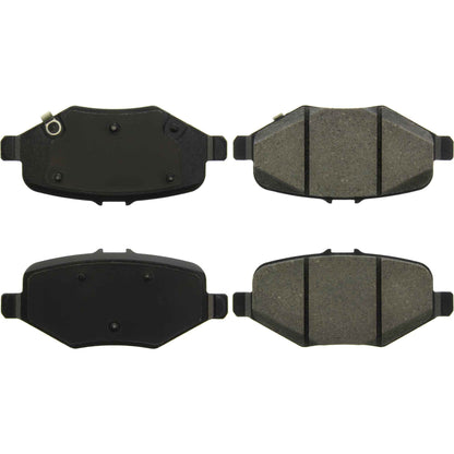 Centric Parts Disc Brake Pad Set Fleet Performance with Para-aramid friction compounds 306.16120
