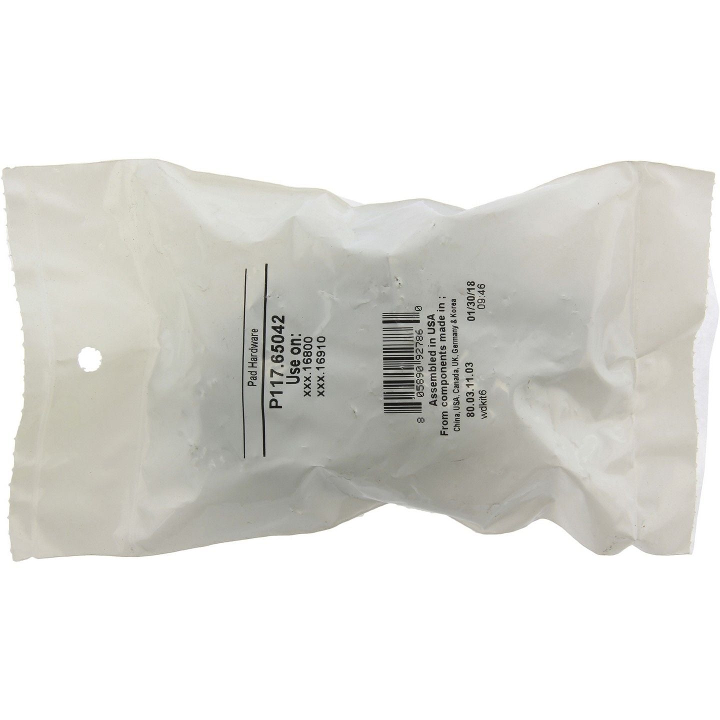 Centric Parts Fleet Performance Brake Pads with Hardware 306.16910