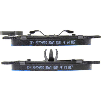 Centric Parts Disc Brake Pad Set Tactical Police Duty with Hardware 307.09320