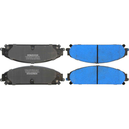Stoptech Centric 08-14 Dodge Charger Tactical Police Duty Front Brake Pads 307.10580