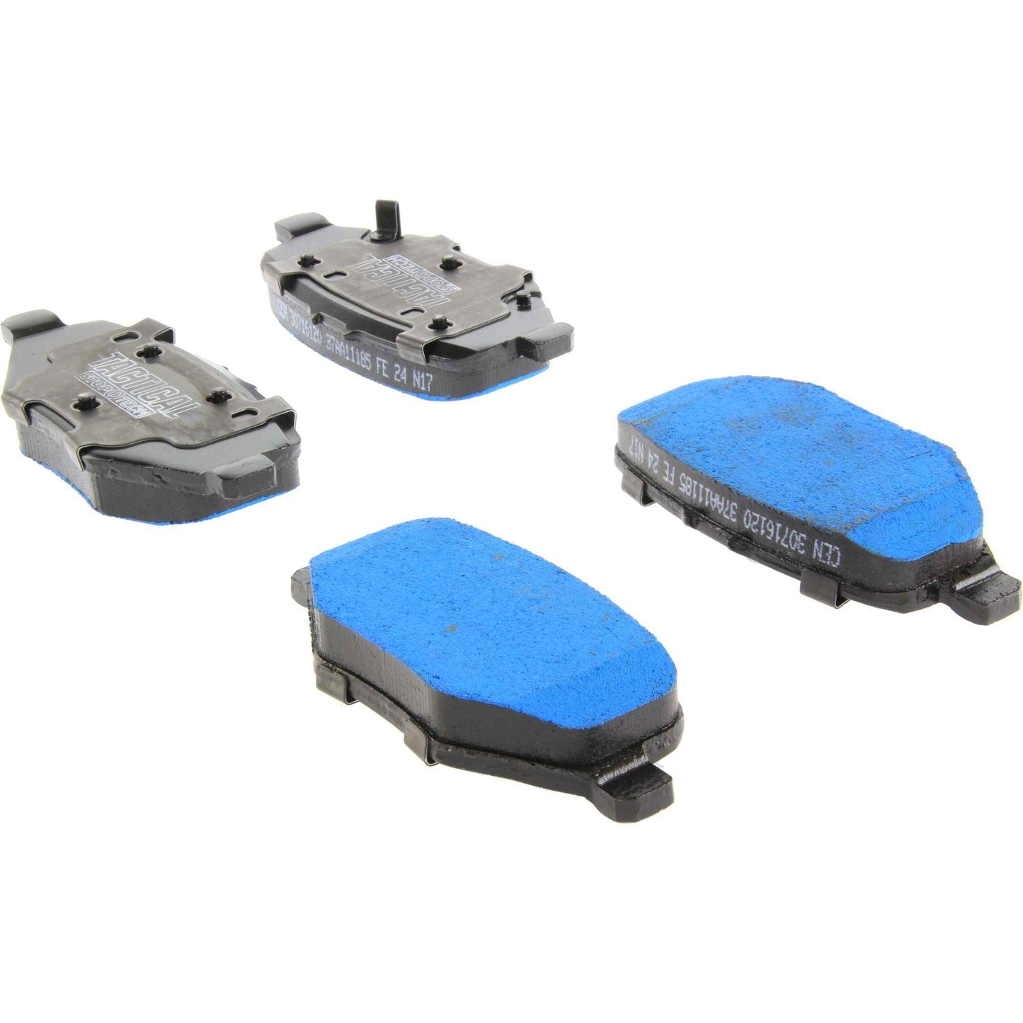 Centric Parts Disc Brake Pad Set Tactical Police Duty with Hardware 307.16120