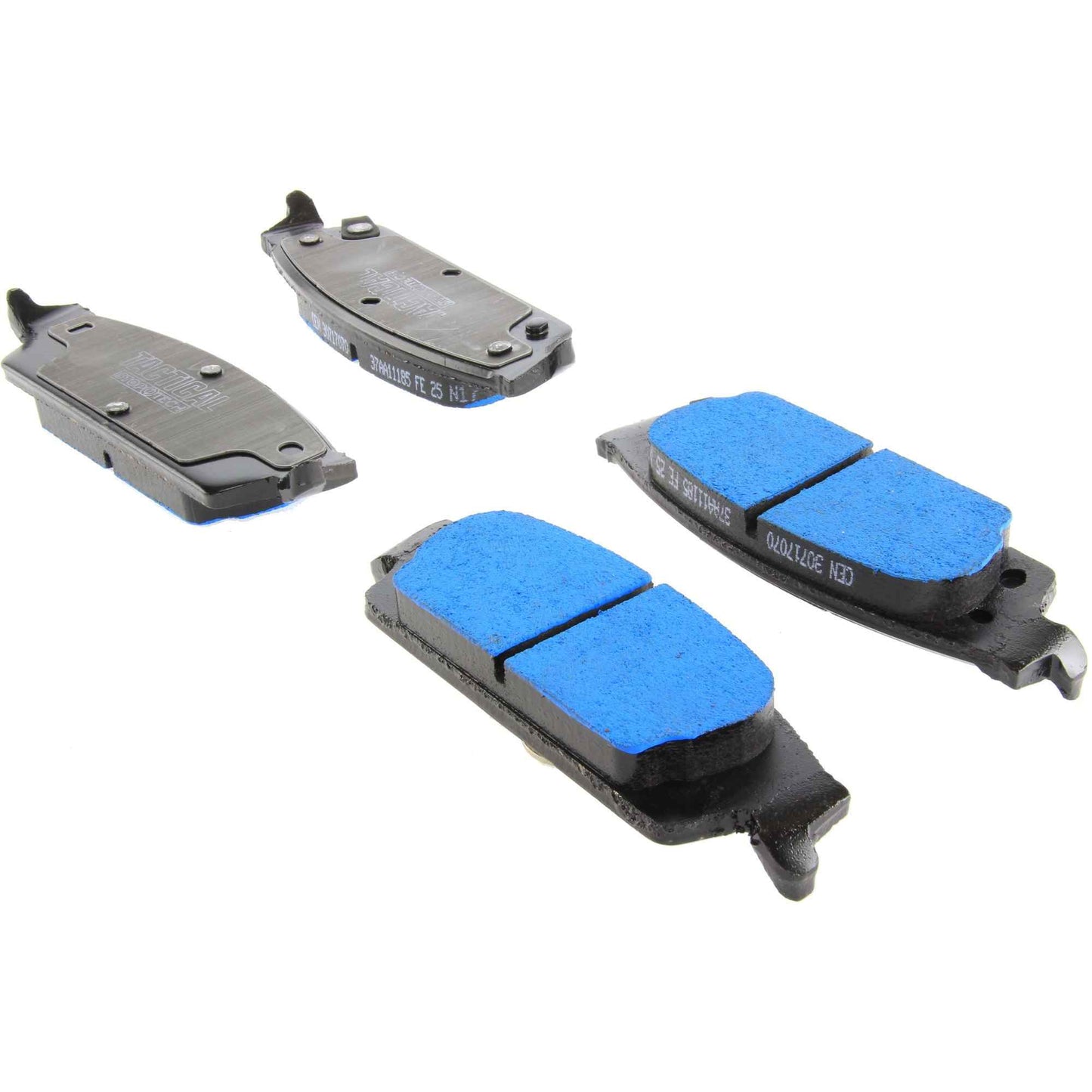 Centric Parts Disc Brake Pad Set Tactical Police Duty with Hardware 307.17070