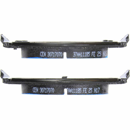 Centric Parts Disc Brake Pad Set Tactical Police Duty with Hardware 307.17070