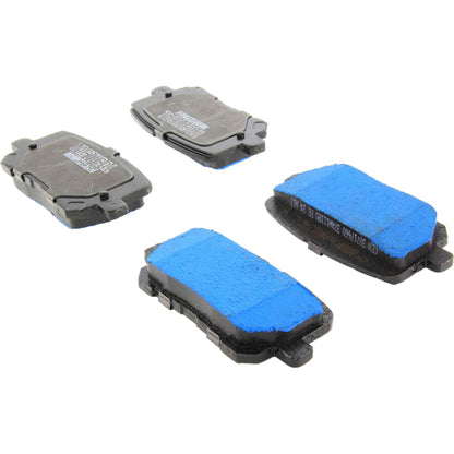 Centric Parts Disc Brake Pad Set Tactical Police Duty with Hardware 307.17660