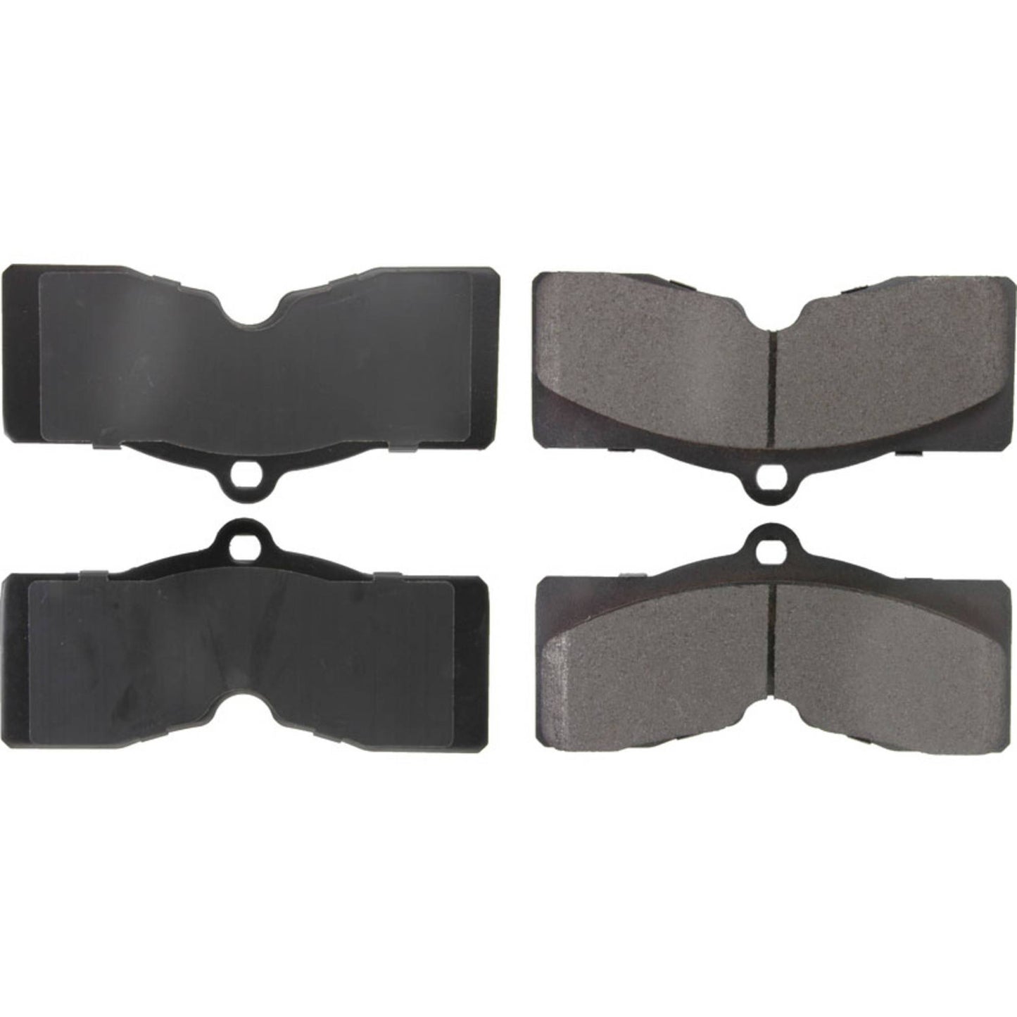 StopTech Street Brake Pads; Front, Rear With Shims