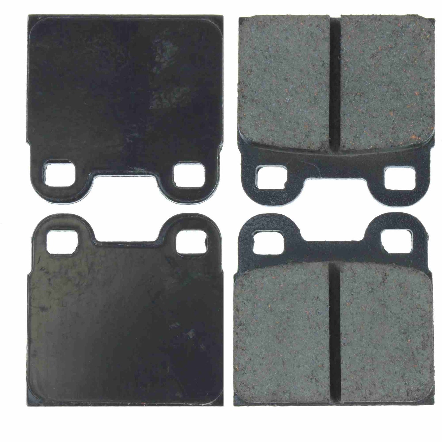 StopTech Street Brake Pads; Front, Rear With Shims