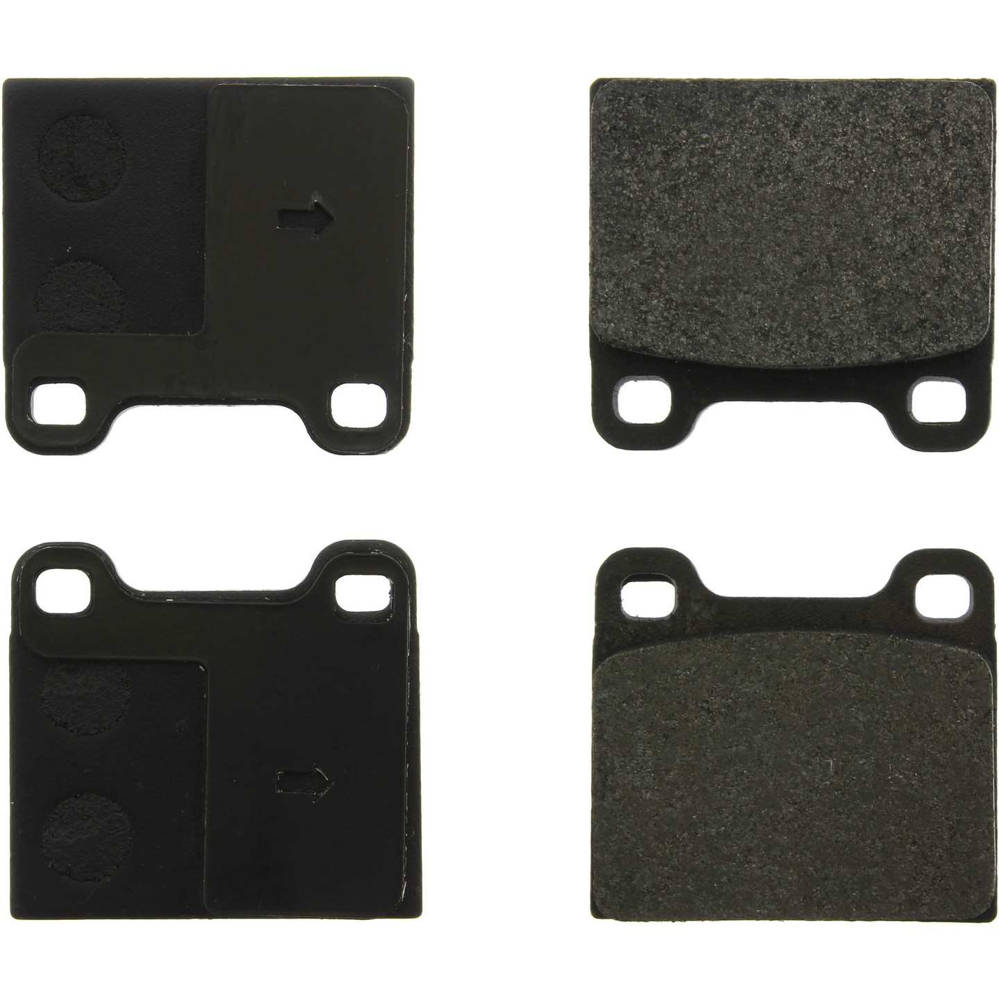 StopTech Street Brake Pads; Front, Rear With Shims