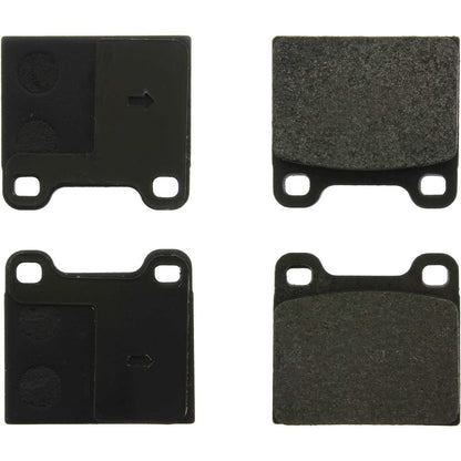StopTech Street Brake Pads; Front, Rear With Shims