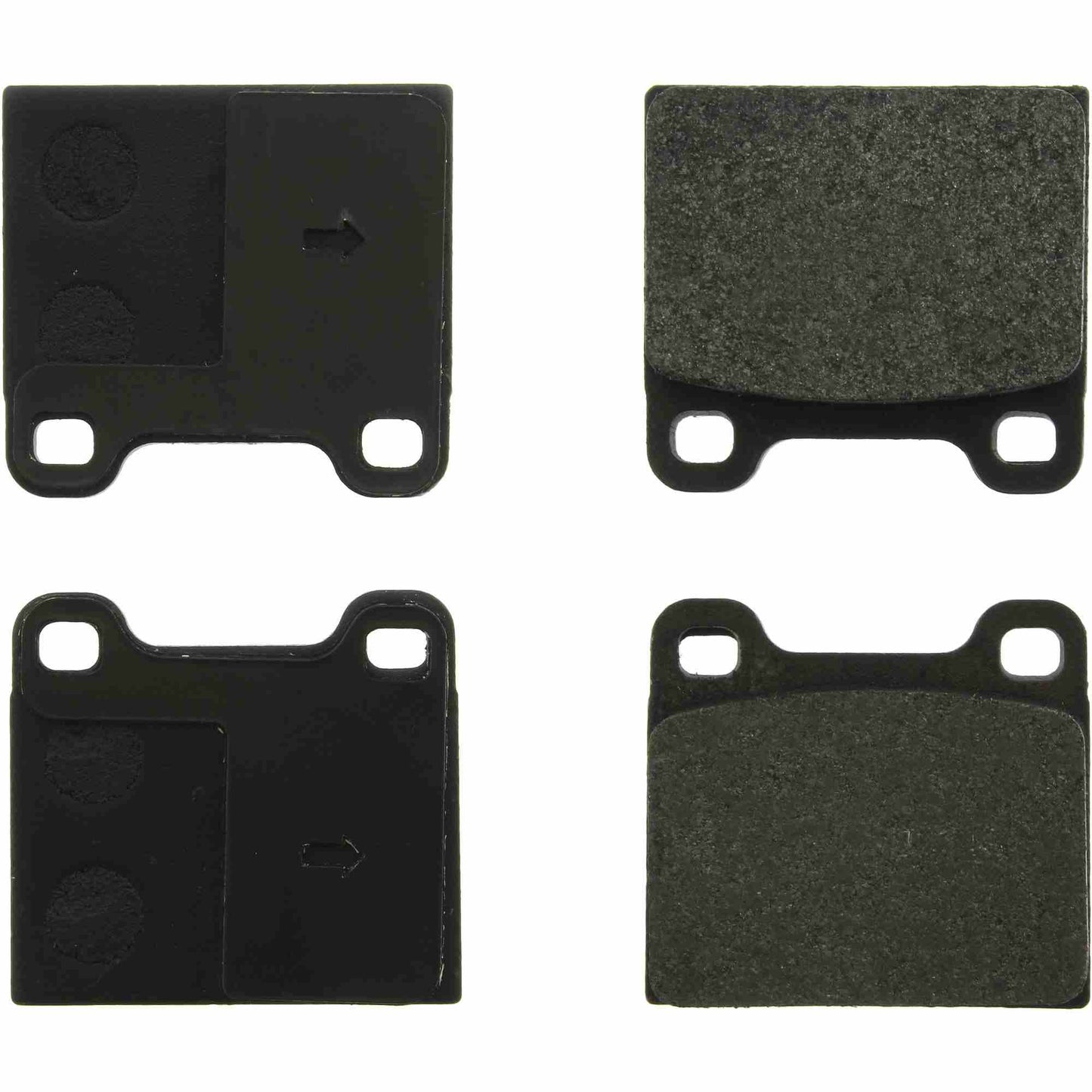 StopTech Street Brake Pads; Front, Rear With Shims