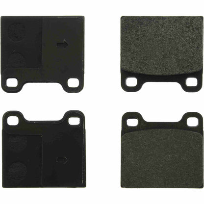 StopTech Street Brake Pads; Front, Rear With Shims