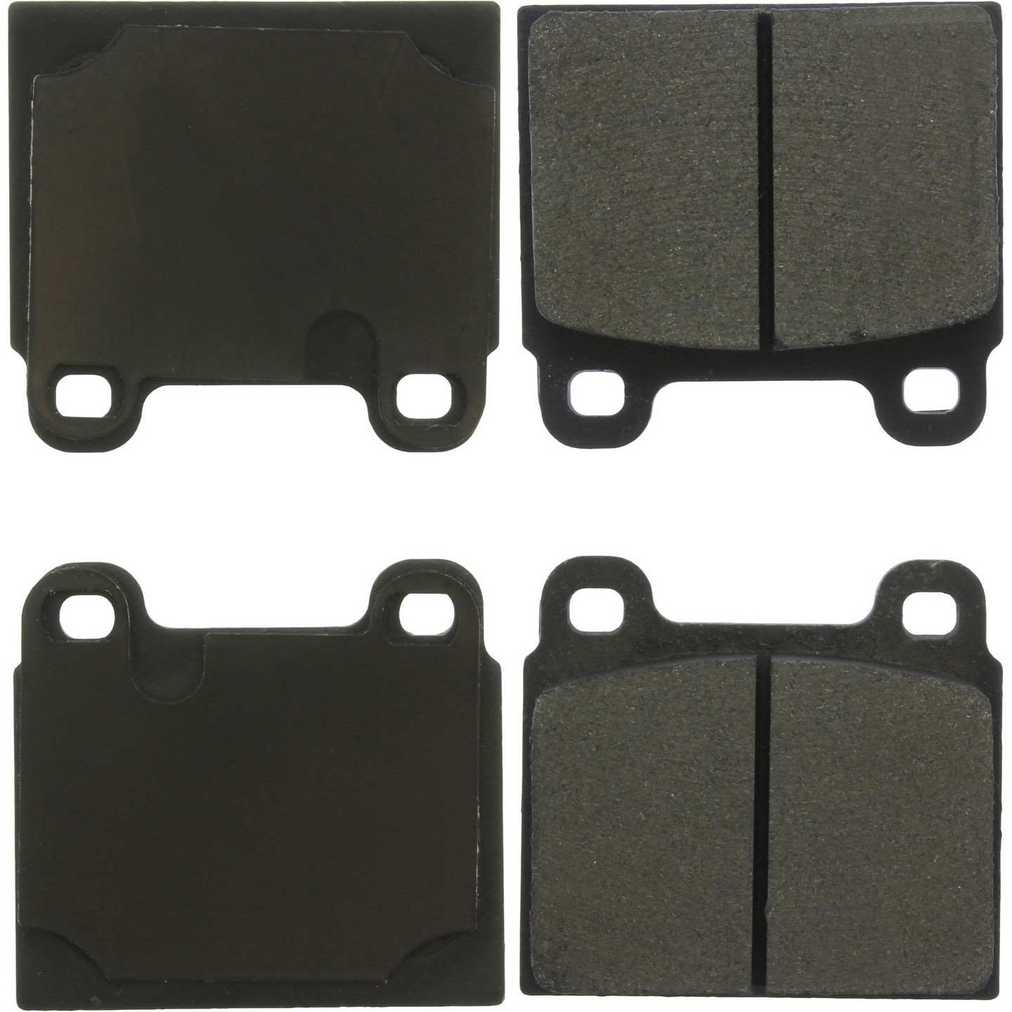 StopTech Street Brake Pads; Front With Shims
