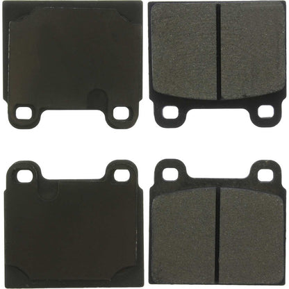 StopTech Street Brake Pads; Front With Shims