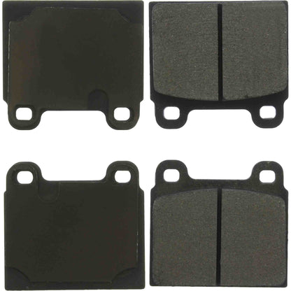 StopTech Street Brake Pads; Front With Shims