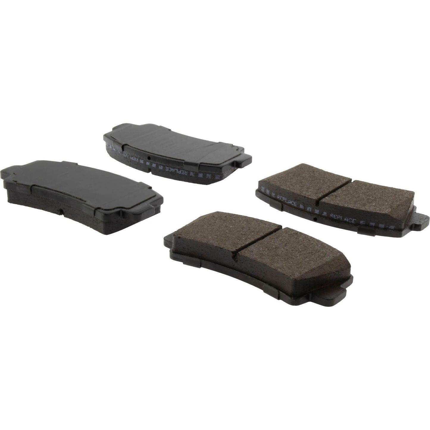 StopTech Street Brake Pads; Front With Shims