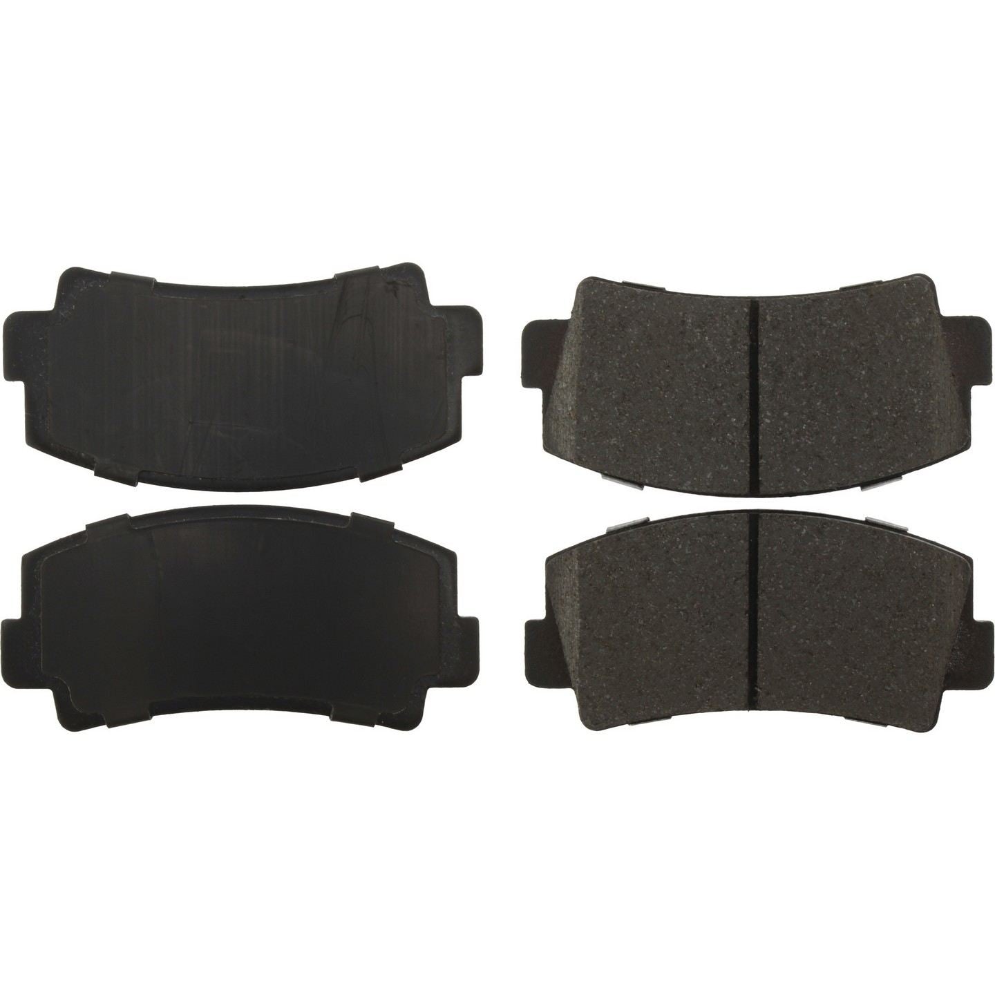 StopTech Street Brake Pads; Front With Shims