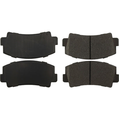 StopTech Street Brake Pads; Front With Shims