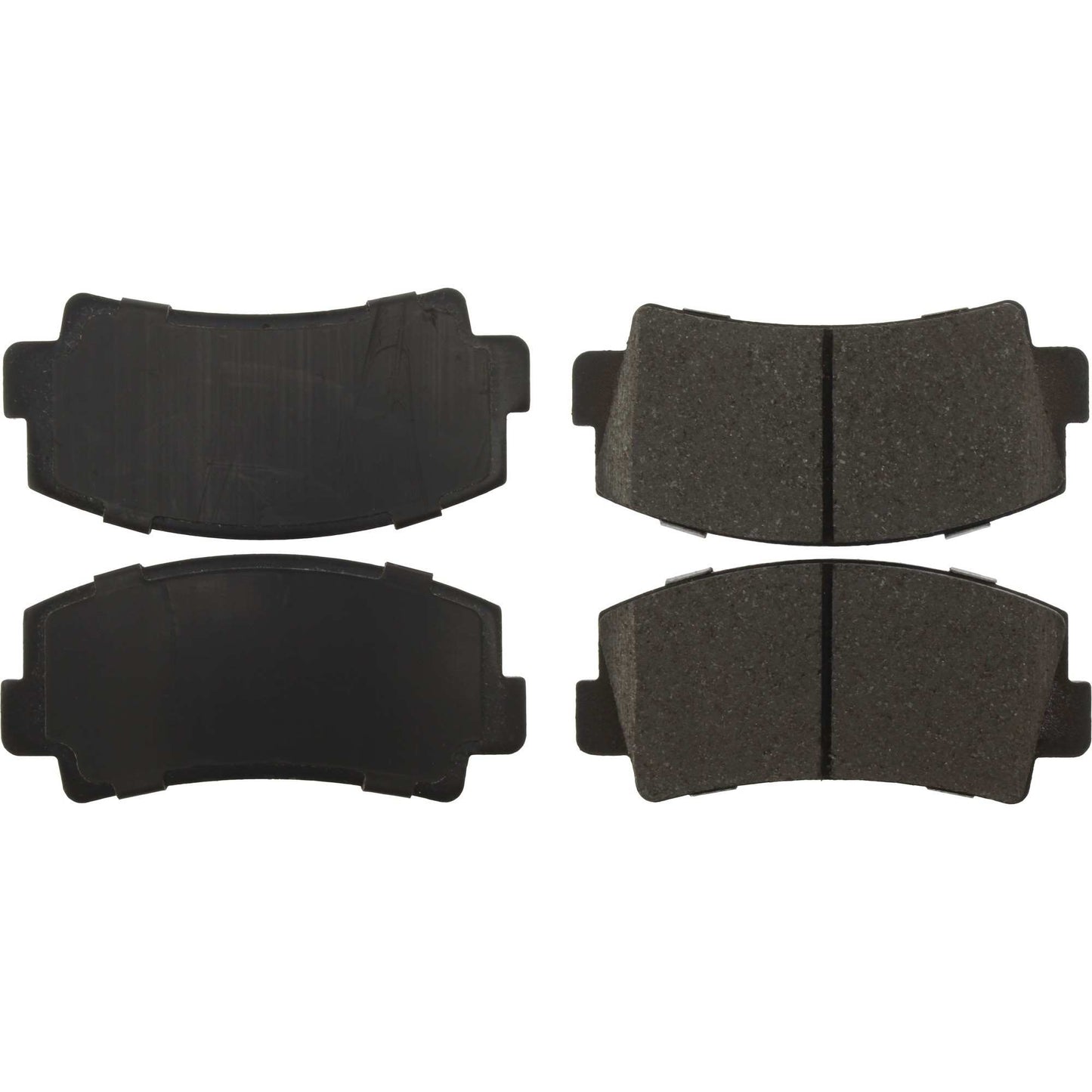 StopTech Street Brake Pads; Front With Shims