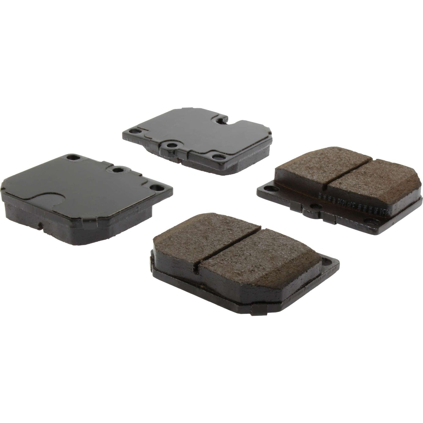StopTech Street Brake Pads; Front With Shims