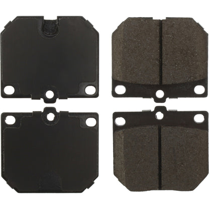 StopTech Street Brake Pads; Front With Shims