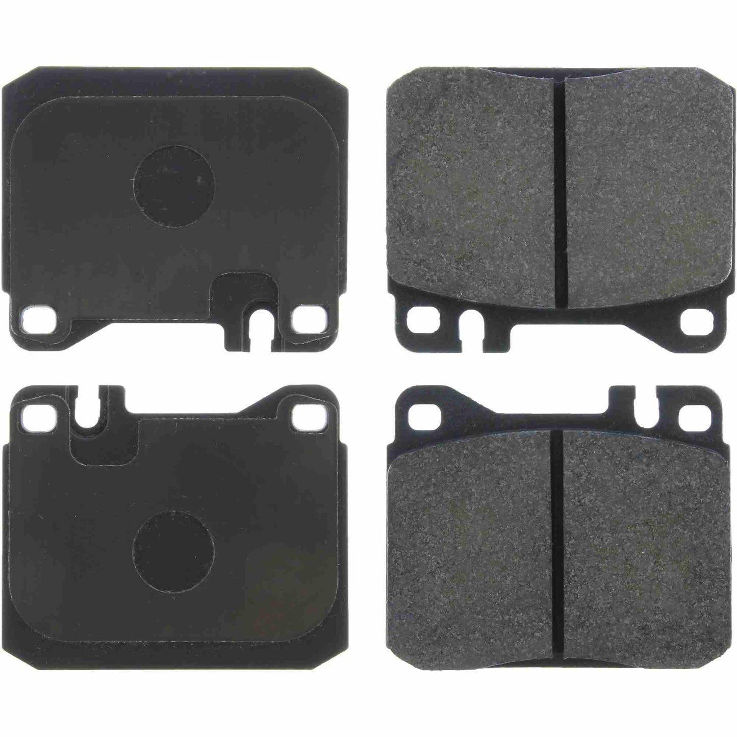 StopTech Street Brake Pads; Front With Shims And Hardware