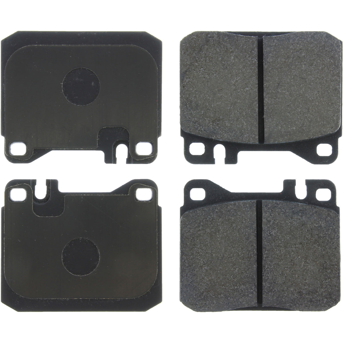 StopTech Street Brake Pads; Front With Shims And Hardware