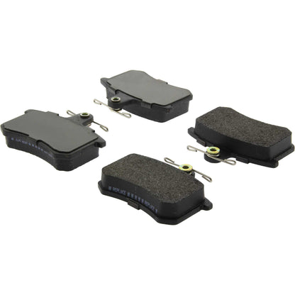 StopTech Street Brake Pads; Rear With Shims