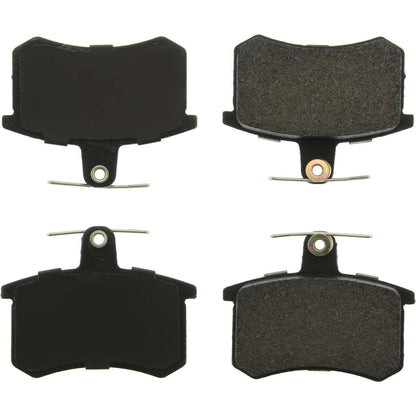 StopTech Street Brake Pads; Rear With Shims