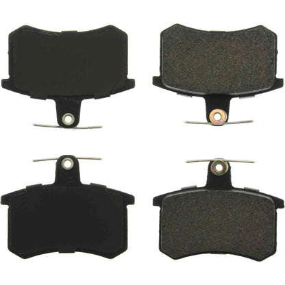 StopTech Street Brake Pads; Rear With Shims