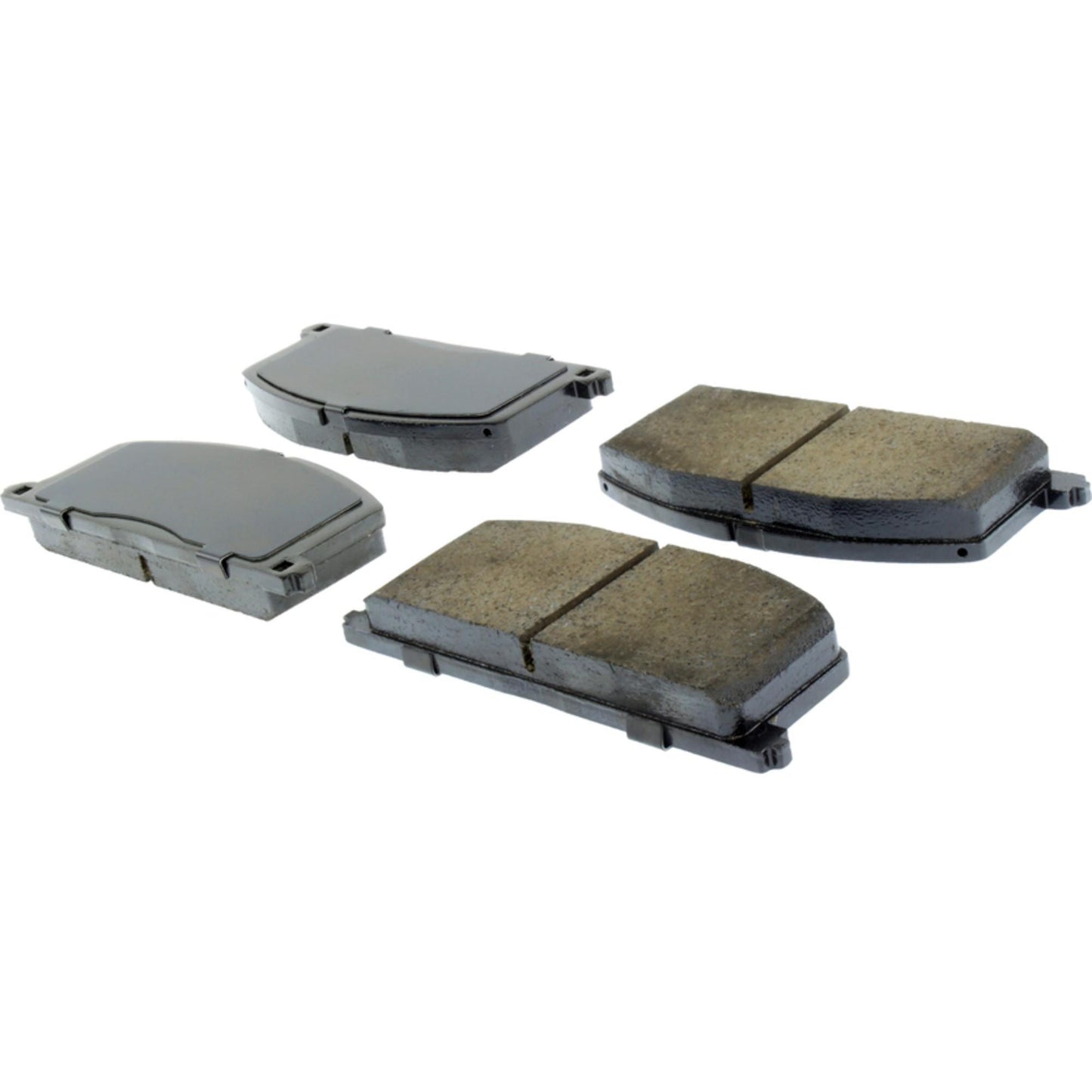 StopTech Street Brake Pads; Front With Shims