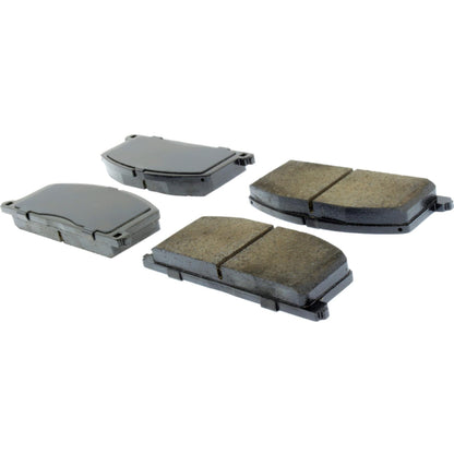 StopTech Street Brake Pads; Front With Shims