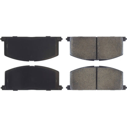 StopTech Street Brake Pads; Front With Shims