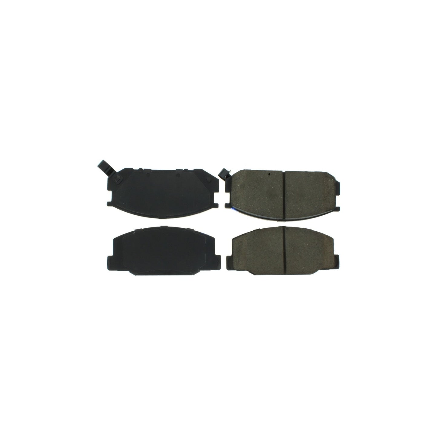 StopTech Street Brake Pads; Front With Shims
